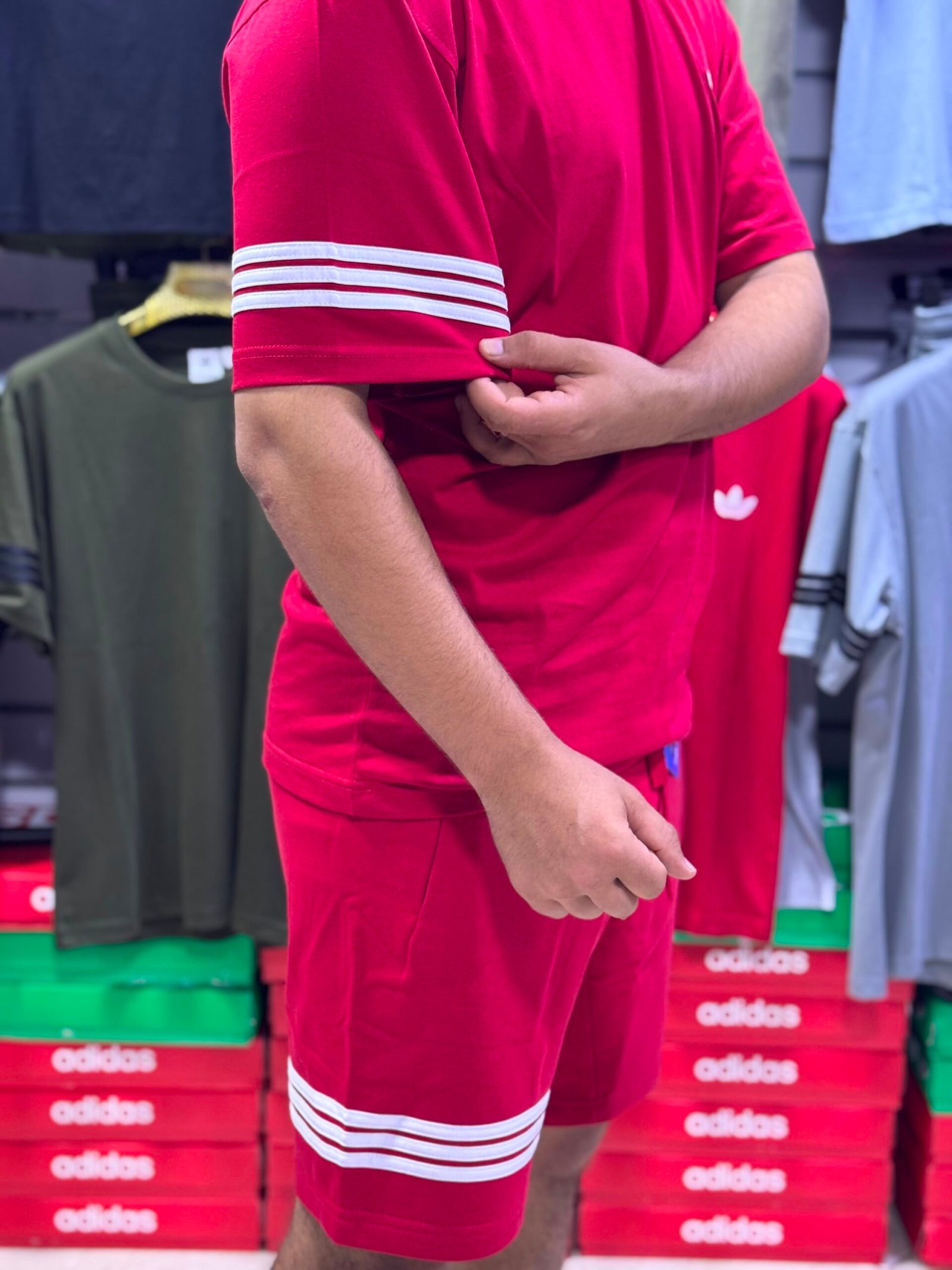 Ensemble Short Classic – Red - Image 3